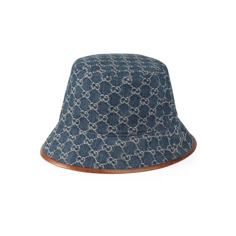 gucci blue bloom hat|gg canvas bucket hat.